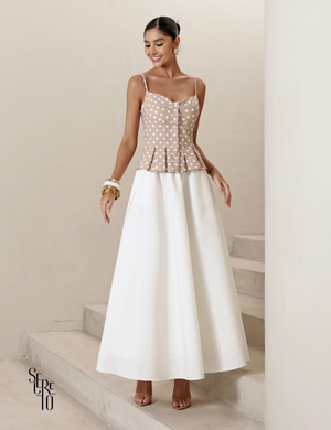 Saia Evasê Gabi Off White