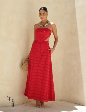 Saia Laise Jully Vermelho