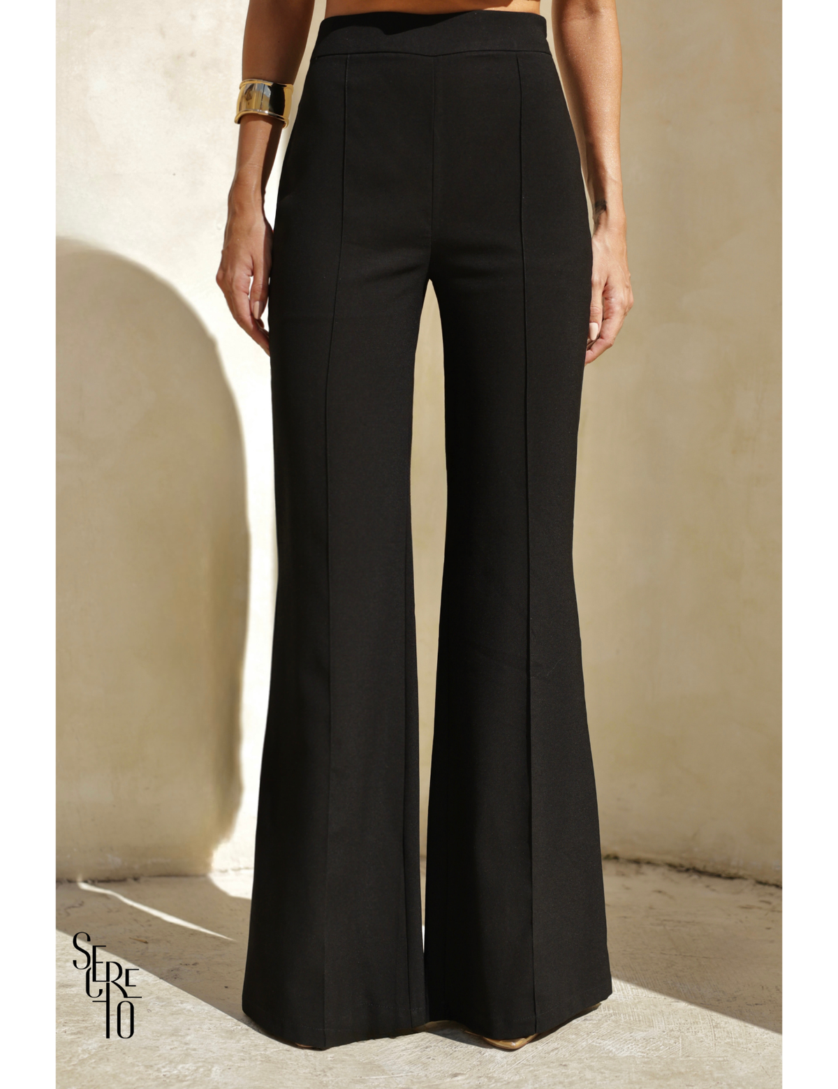 Conjunto Alfaiataria Alça Dupla Paolla Preto