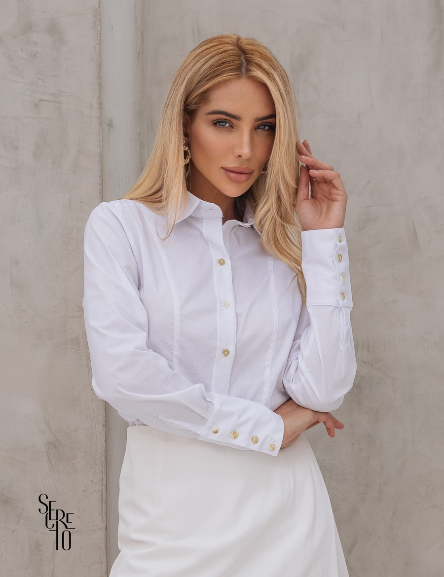 Camisa Social Paula Branco
