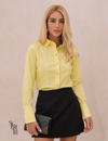 Camisa Social Paula Amarelo