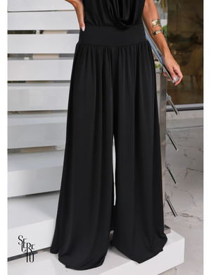 Conjunto Body e Calça Nana Preto