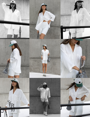 Camisa Oversized Valentina Off White