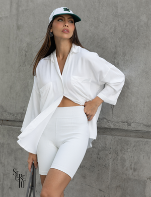 Camisa Oversized Valentina Off White