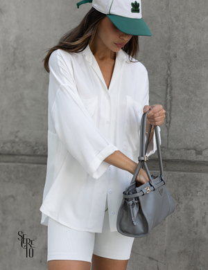 Camisa Oversized Valentina Off White