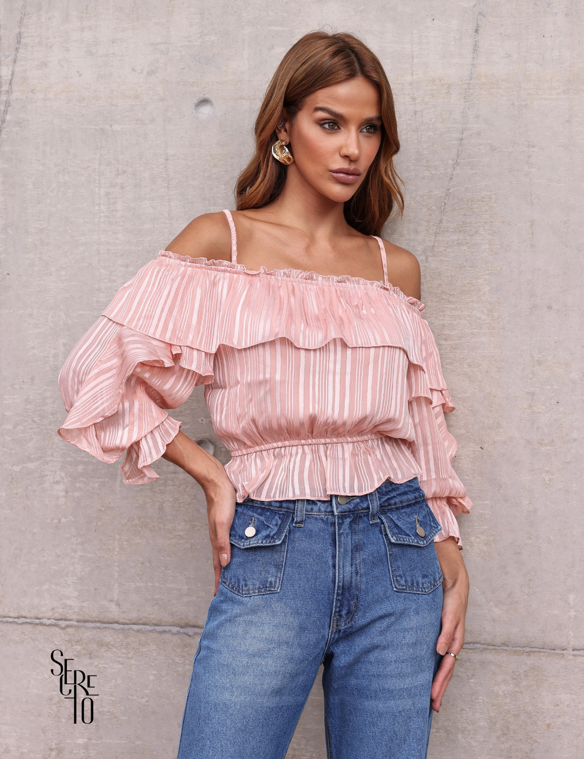 Blusa Ciganinha Mari Rosa