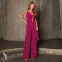 Conjunto Detalhe Bolinha Carla Fucsia