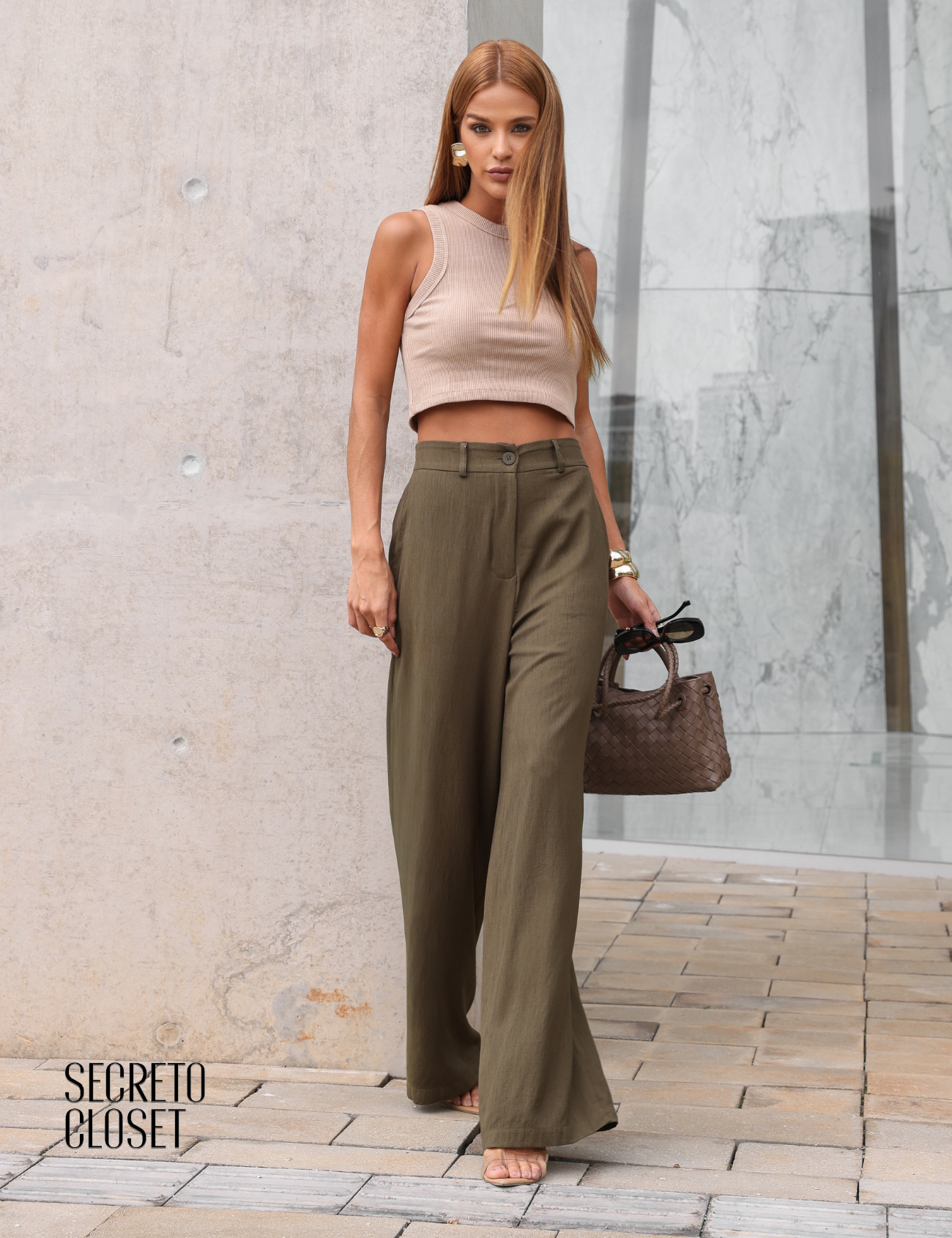 Cropped Ribana Yasmin Bege