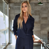 Casaco Alfaiataria Wool Emilia Azul Marinho