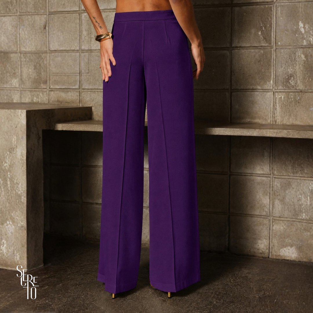 Conjunto Detalhe Bolinha Carla Roxo