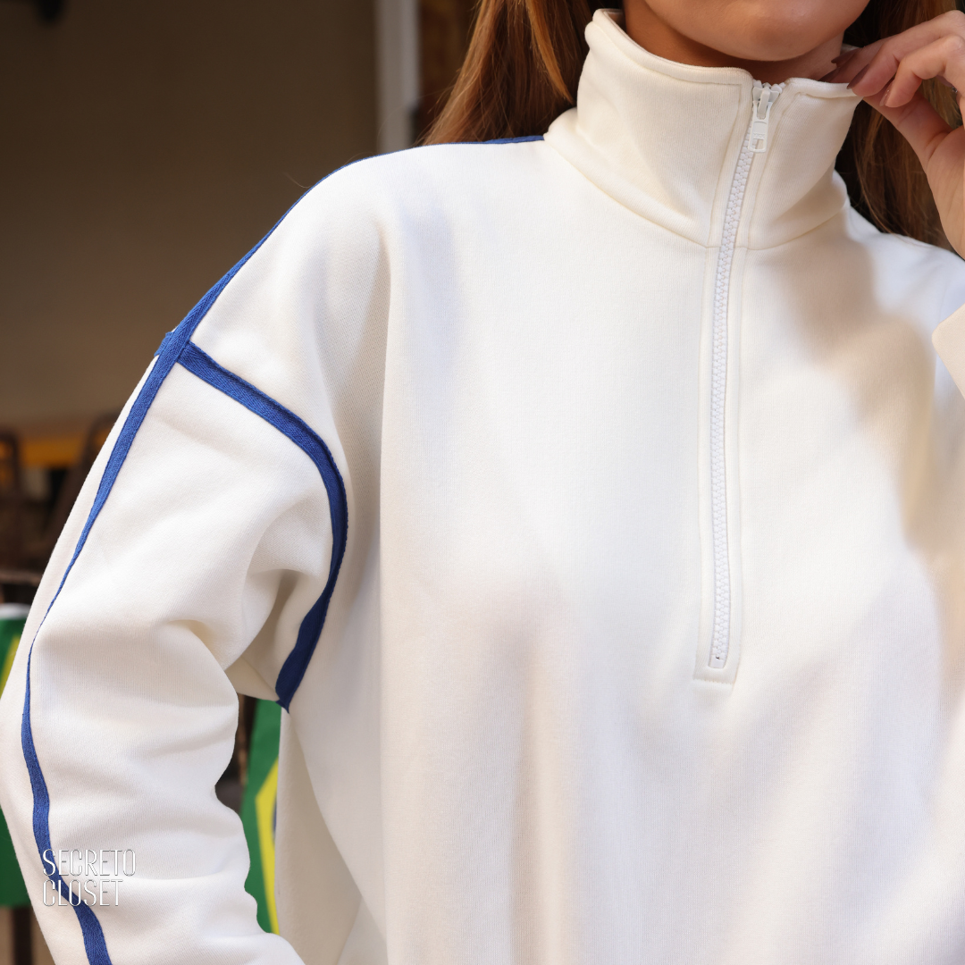 Conjunto Moletom Esportivo Joana Branco