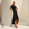 Vestido Saia Dupla Coralie Preto