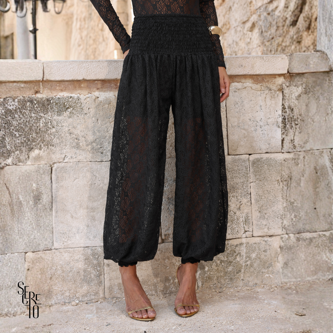 Conjunto Aladim Renda Rayssa Preto