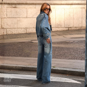 Jaqueta Jeans Cosima Azul