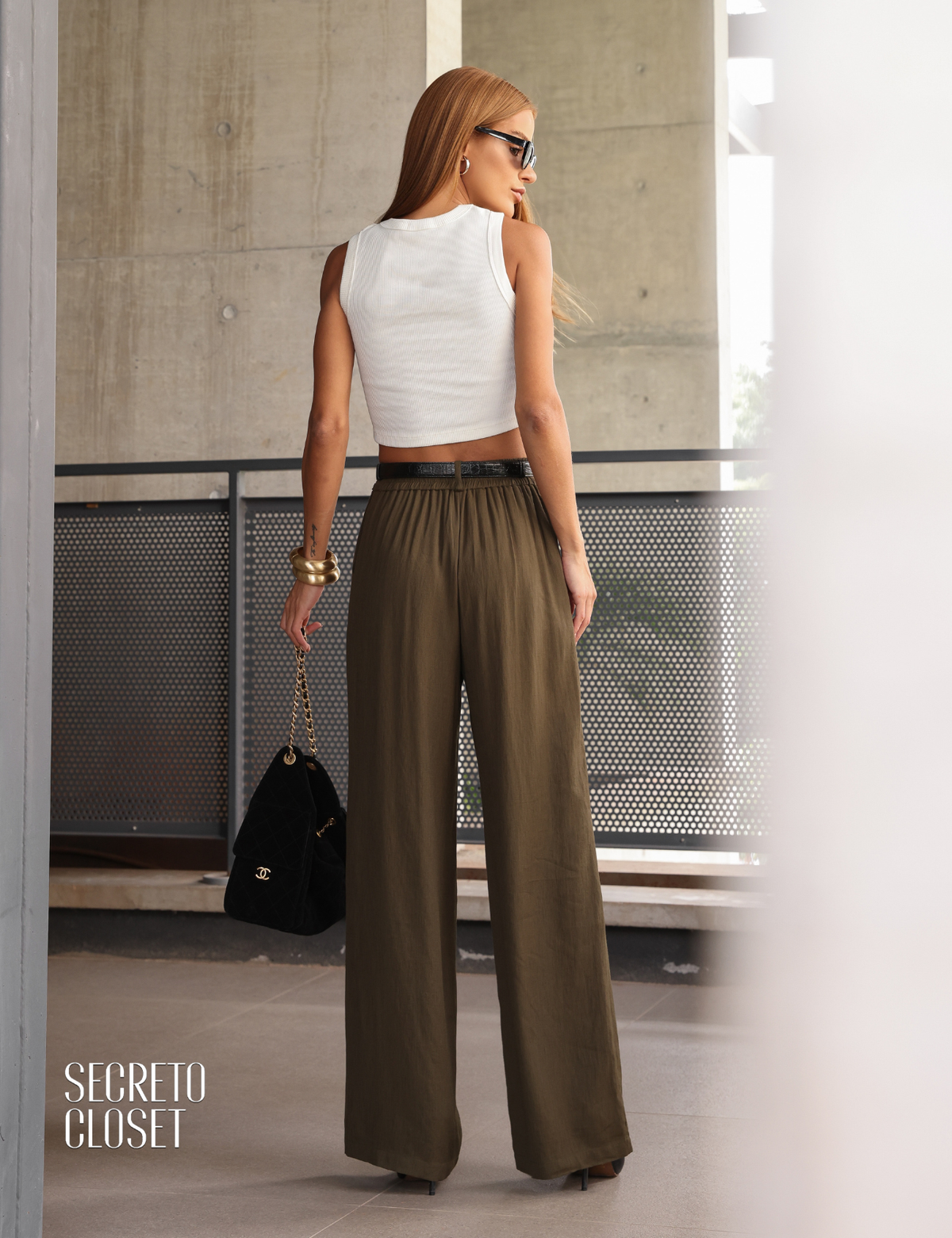Cropped Ribana Yasmin Off White
