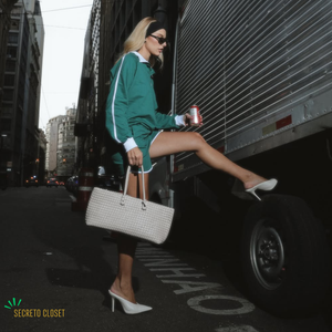 Conjunto Blusa e Short Moletinho Francisca Verde