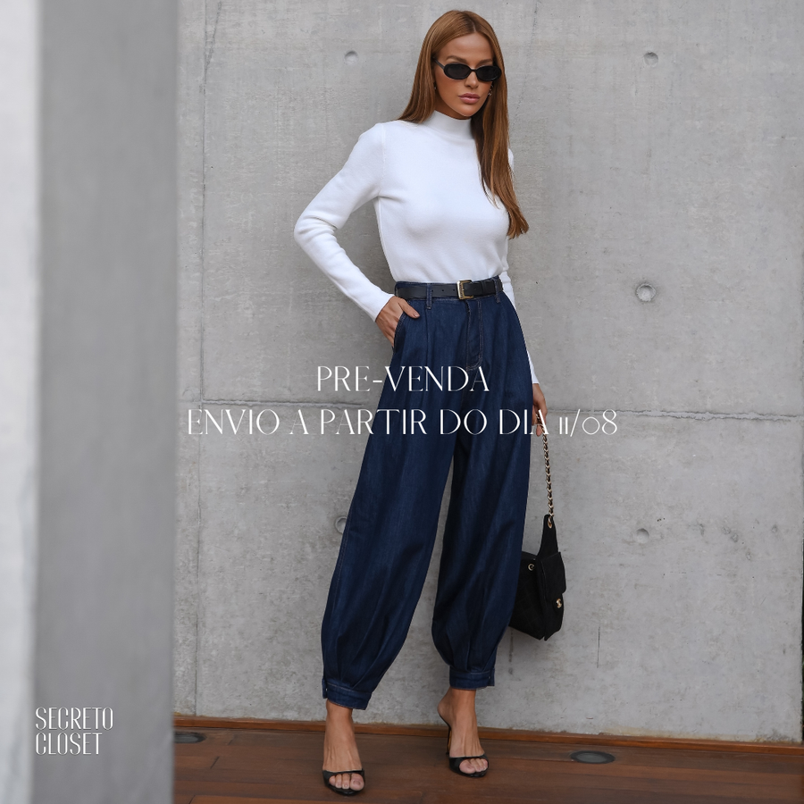 <PRE-VENDA> ENVIO A PARTIR DO DIA 11/08 Calça Jeans Aladin Valery Escuro