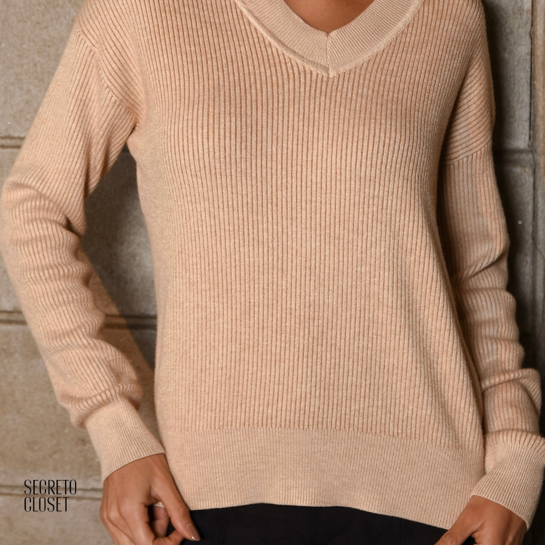 Blusa Interno Fluffy Frieda Bege