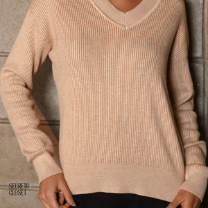 Blusa Interno Fluffy Frieda Bege