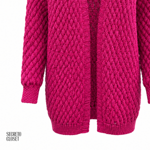 Casaco Tricô Deise Pink