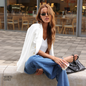 Blazer Alfaiataria Clássica Ana Branco