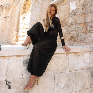 Conjunto Aladim Renda Rayssa Preto