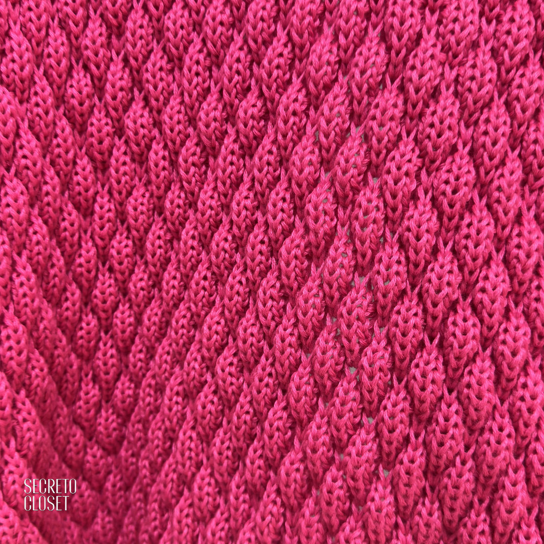 Casaco Tricô Deise Pink