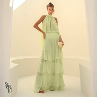 Conjunto Babado Odette Verde