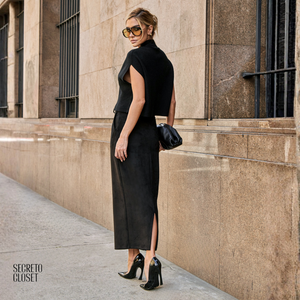 Blusa Modal Isadora Preto