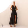 Vestido Longo Renda Ariane Preto