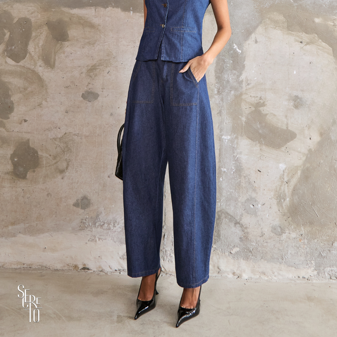 Calça Jeans Soft Barrel Kalina Jeans Claro