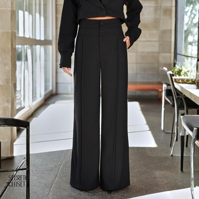 Calça Soft Wool Emilia Preto