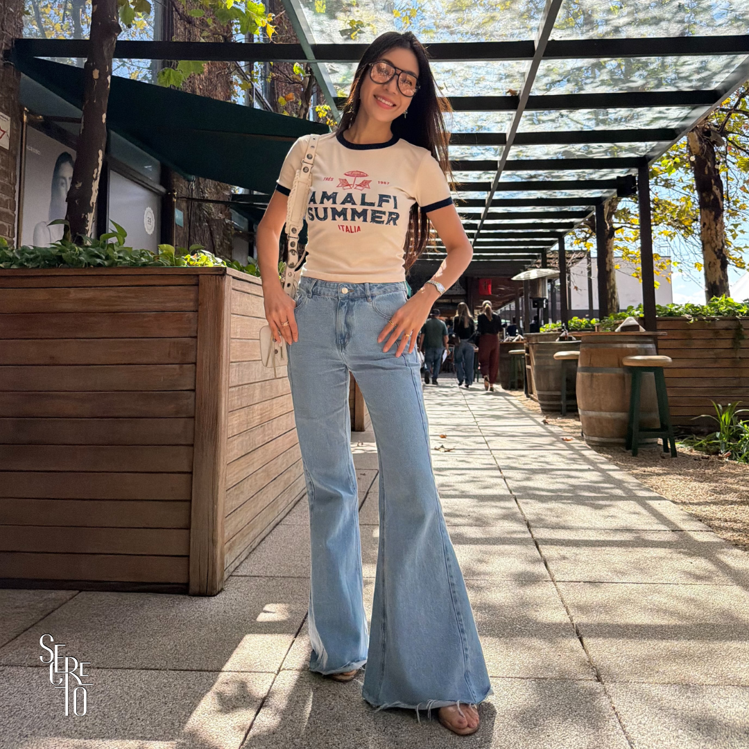 Blusa Estampada Diana Amafi